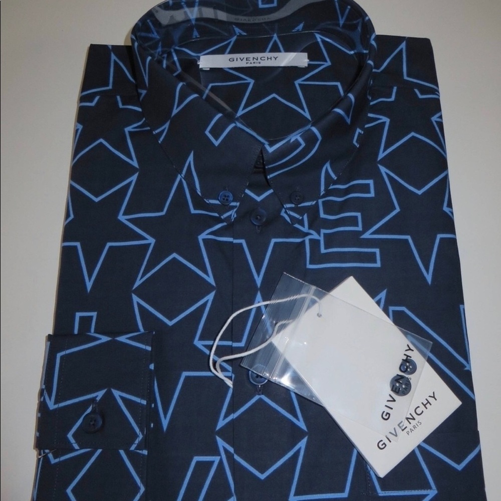 Givenchy Star long sleeve Button up
